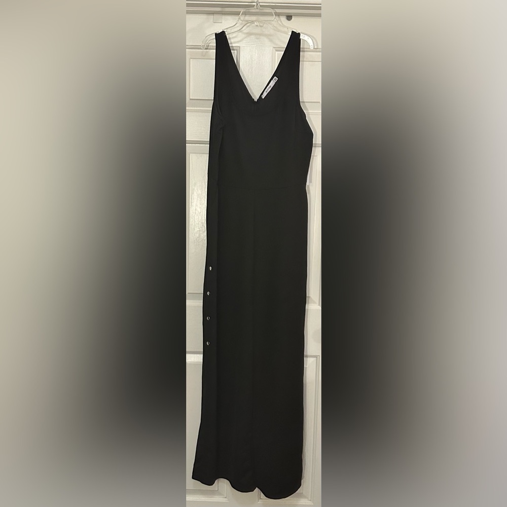 XXL JUSTFAB NWT Polyester/Spandex Black Pant Romper.